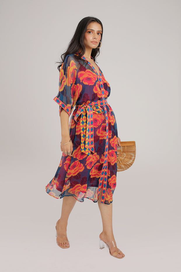 RETRO CAPRI KAFTAN