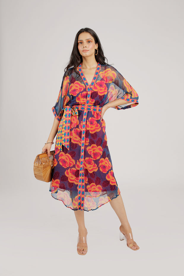 RETRO CAPRI KAFTAN