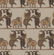 DANCING ELEPHANT - BEIGE SMALL