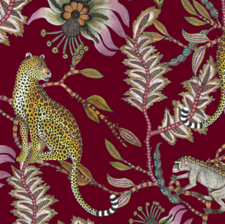 CHEETAH - MAROON