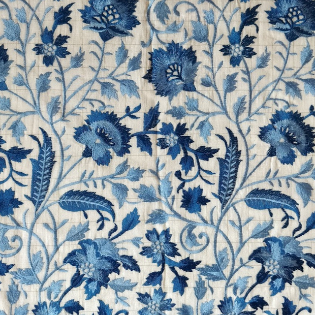 NEELA CHINTZ EMBROIDERED CUSHION